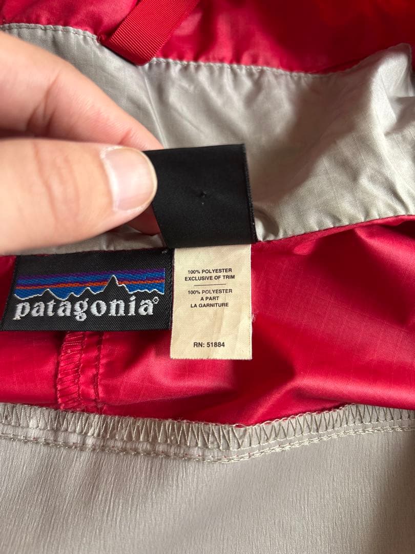 Y2K 00s patagonia エレクトラライトジャケット レッド テック