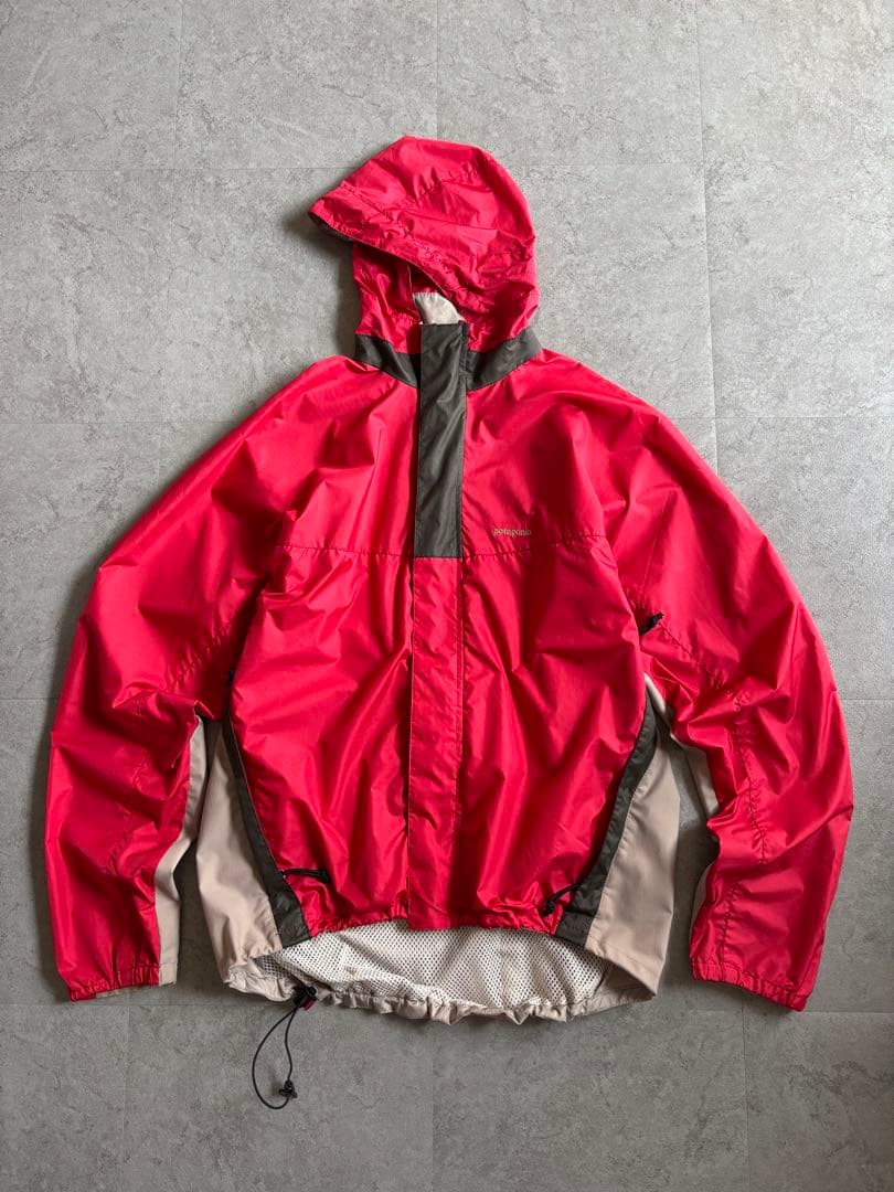 Y2K 00s patagonia エレクトラライトジャケット レッド テック