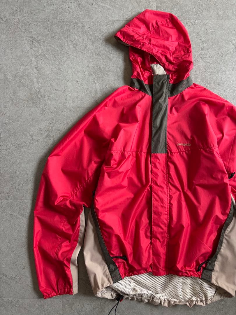 Y2K 00s patagonia エレクトラライトジャケット レッド テック