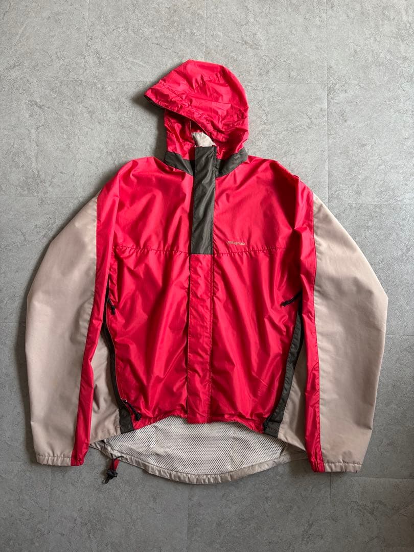 Y2K 00s patagonia エレクトラライトジャケット レッド テック