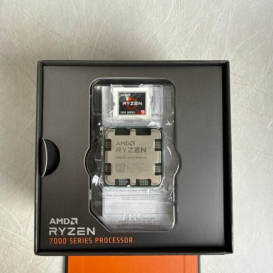 【AMD Ryzen 9 7950X3D /中古/日本国内正規品