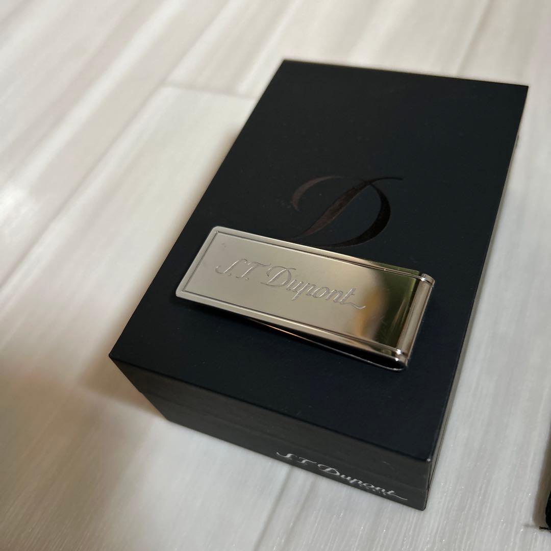 ☆ ほぼ新品 ☆ エス・テー・デュポン(S.T.Dupont) マネークリップ