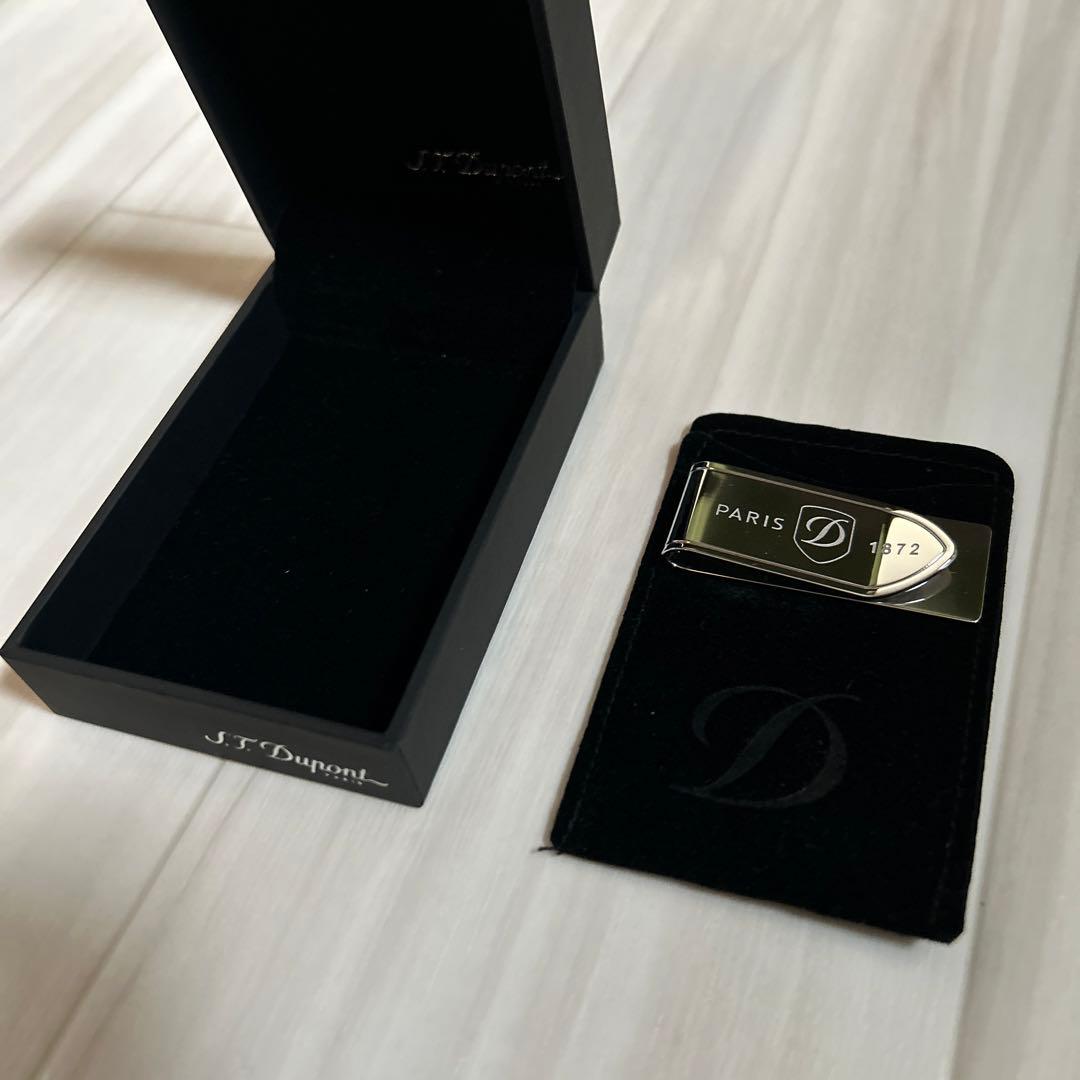 ☆ ほぼ新品 ☆ エス・テー・デュポン(S.T.Dupont) マネークリップ