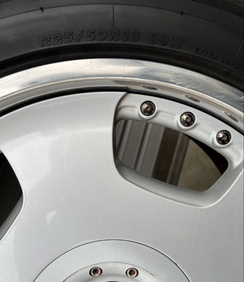 は*な様 RAYS 225/50R18 6穴　139.7 ハイエース　4本セット