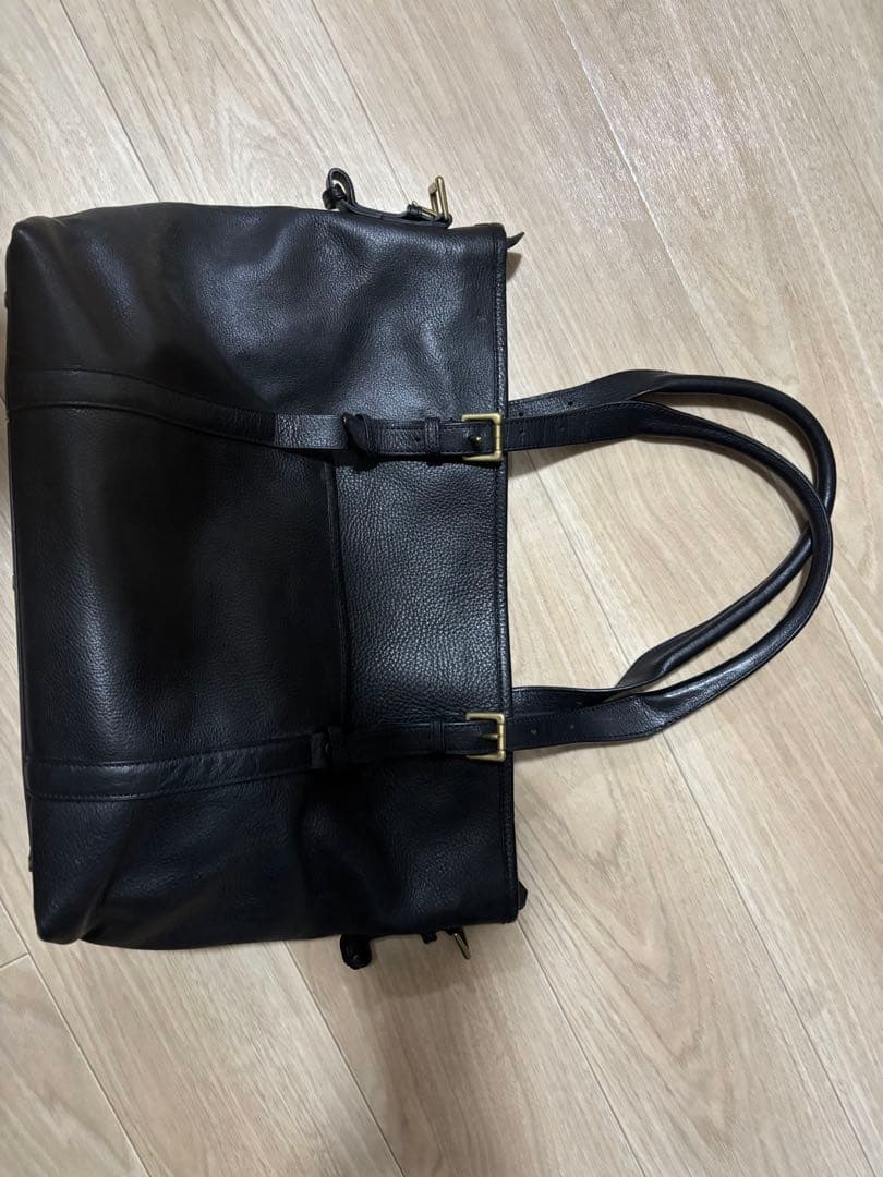 GANZO ブラック　トートバック