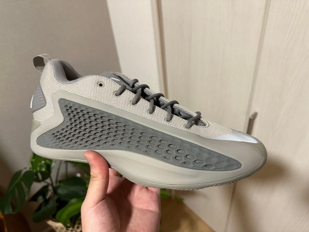 新品28.5 cm adidas AE 1 LOW DOVE GRAY