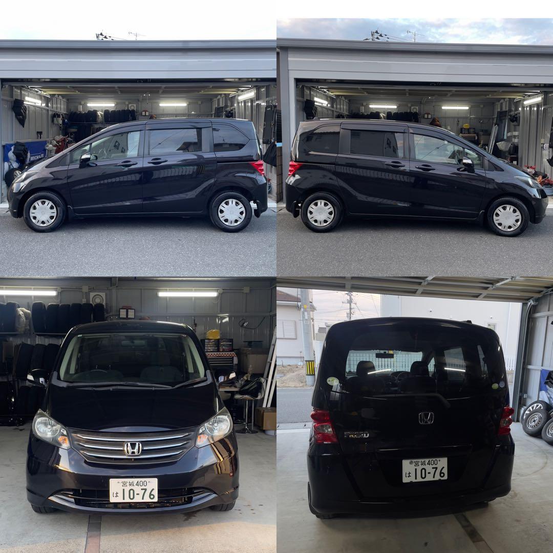 H22年極上4ナンバー貨物2人乗りフリードGジャストsele10万キロ台 抹消済