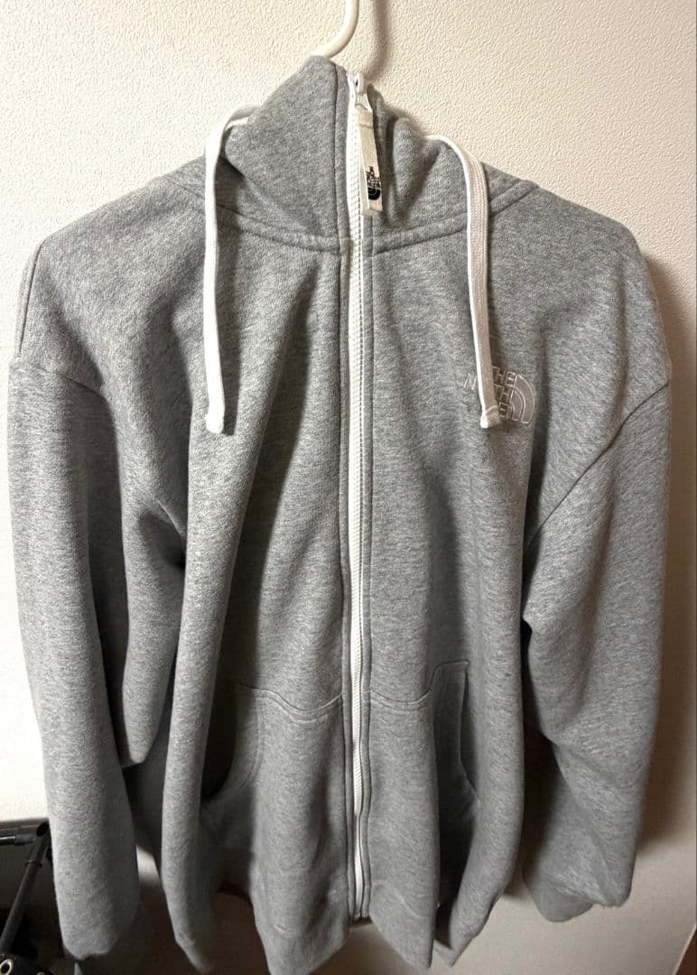 THE NORTH FACE グレーパーカー L