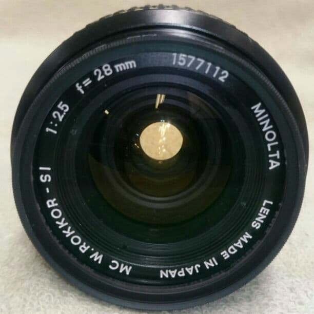 レンズ(単焦点) Minolta mc W.rokkor-si 28mm f2.5