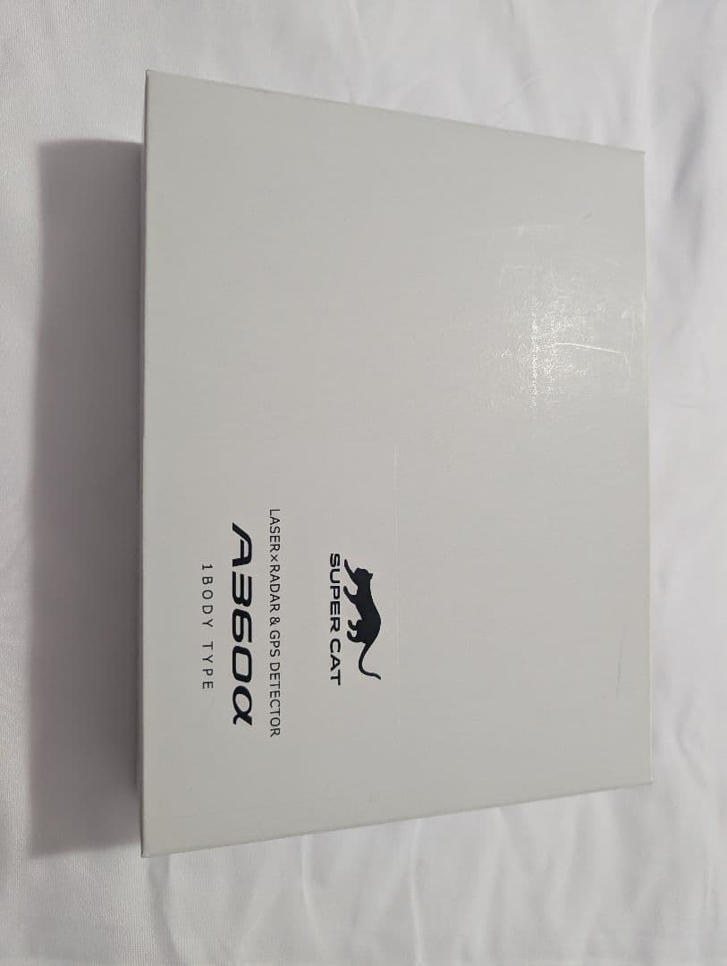 SUPER CAT A360α レーダー探知機本体＋おまけ
