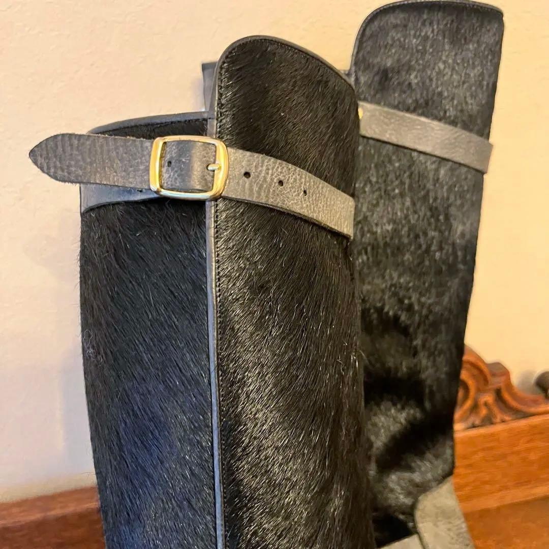 超希少　極美品　ADMJ ハラコ　ブーツ