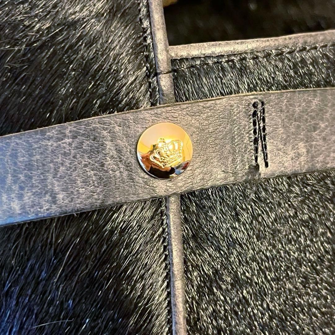 超希少　極美品　ADMJ ハラコ　ブーツ