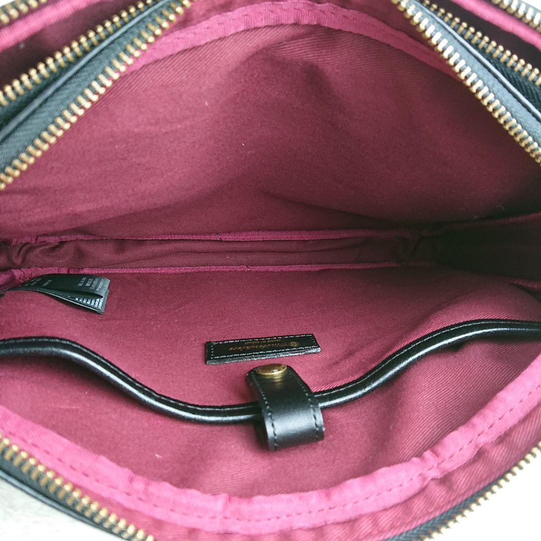 サンサン Master Piece マスターピース レザーショルダーバッグ