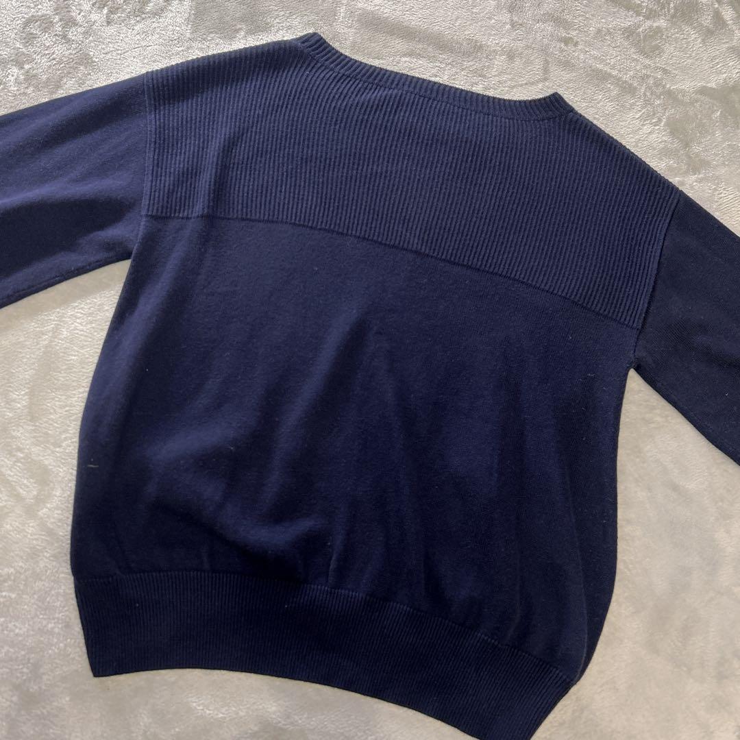 ADORE アドーア シルク55% バルーン袖ニットプルオーバー 38