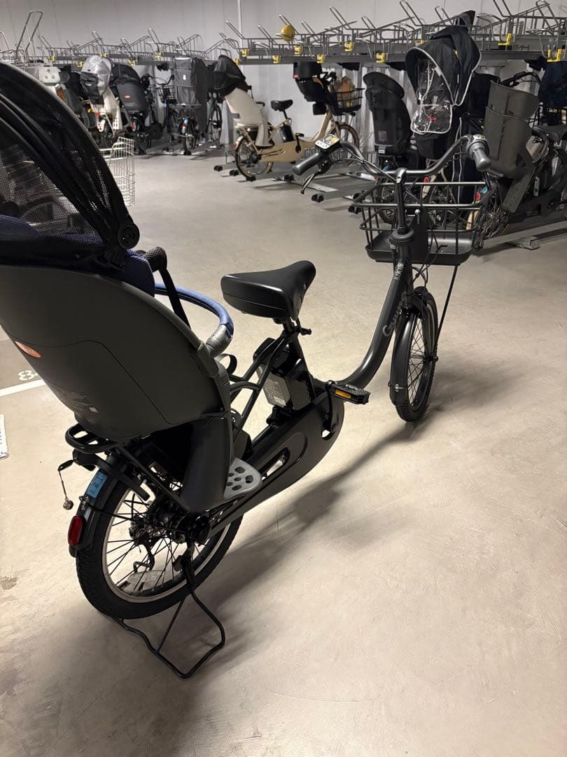 【なちゃ】パナソニック　ギュットGYUTTO 電動自転車　子供乗せ