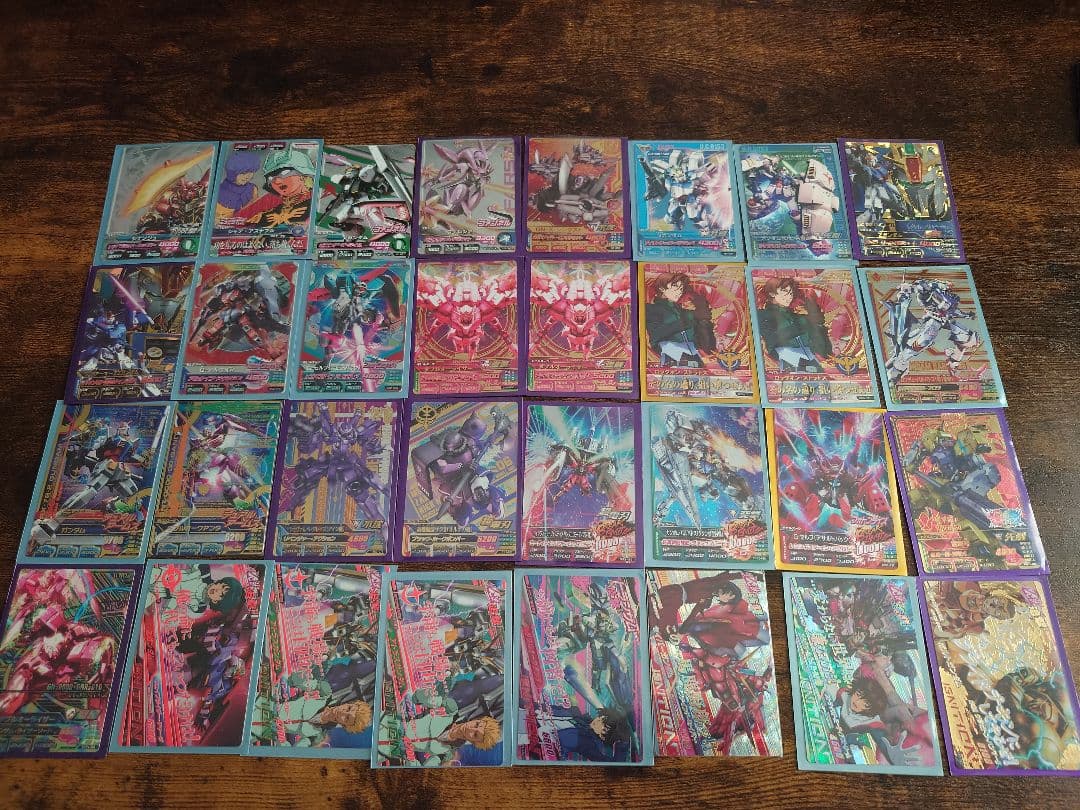 【出品1/31まで】ガンダムトライエイジ 引退品 P M CP PR 244枚