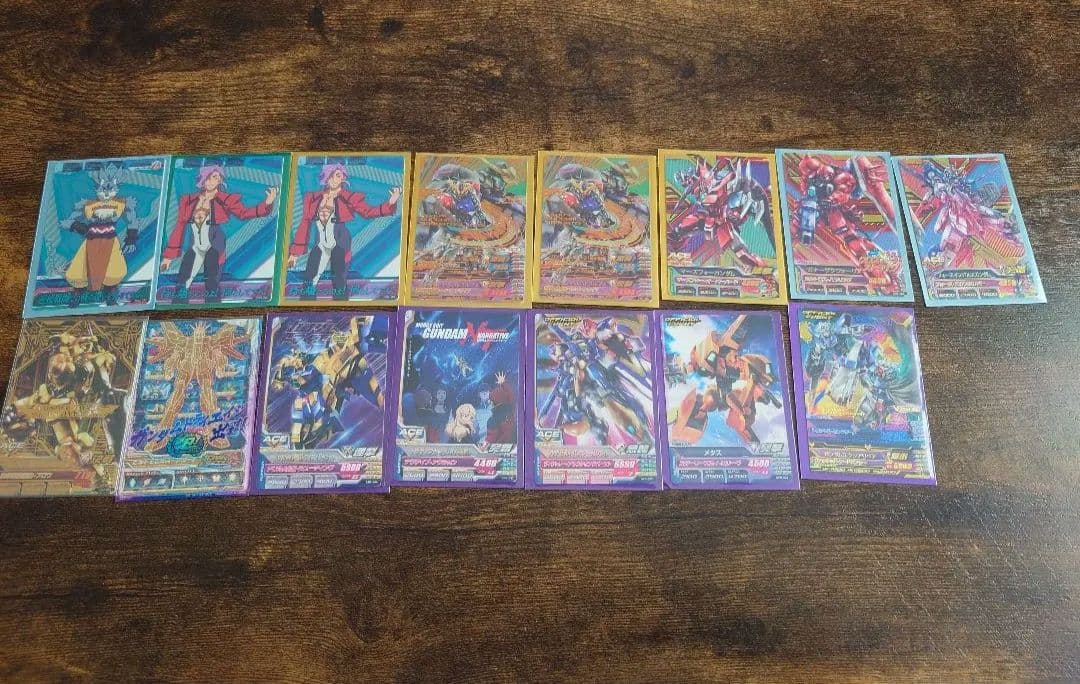 【出品1/31まで】ガンダムトライエイジ 引退品 P M CP PR 244枚