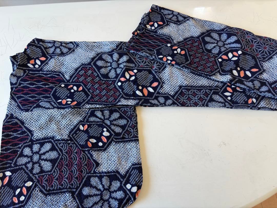 有松絞り　浴衣　身丈159㎝