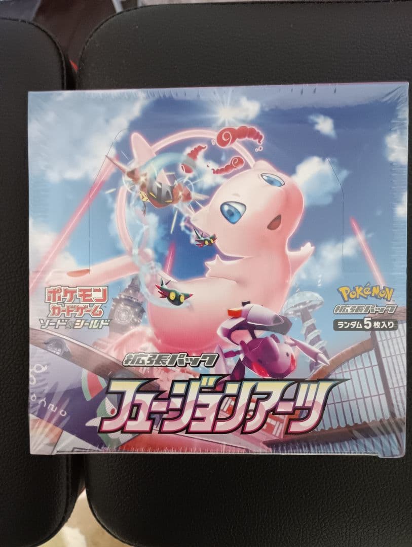 ポケモンカードゲーム フュージョンアーツ シュリンク付き1box