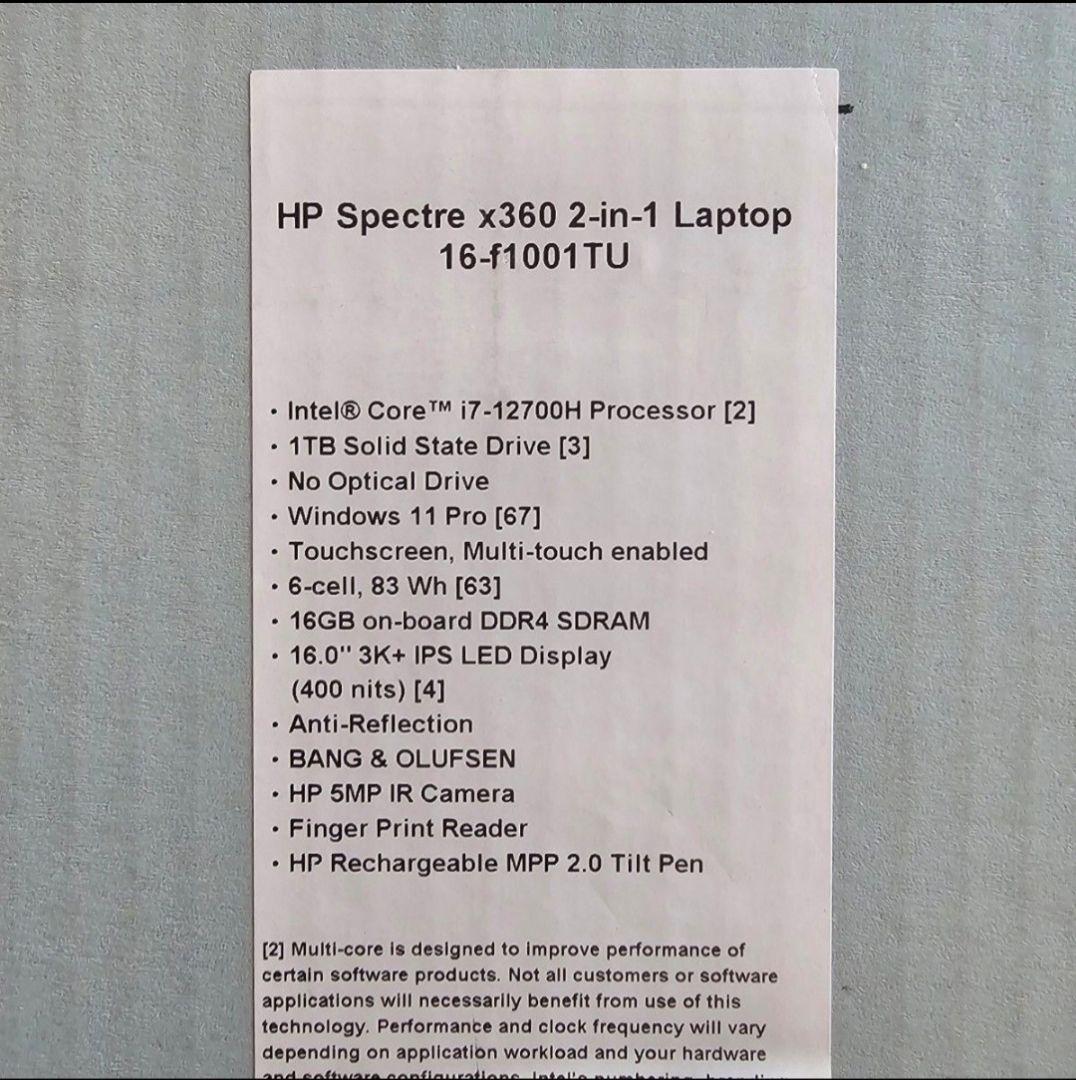 【専用】HP Spectre x360 16-f1001TU