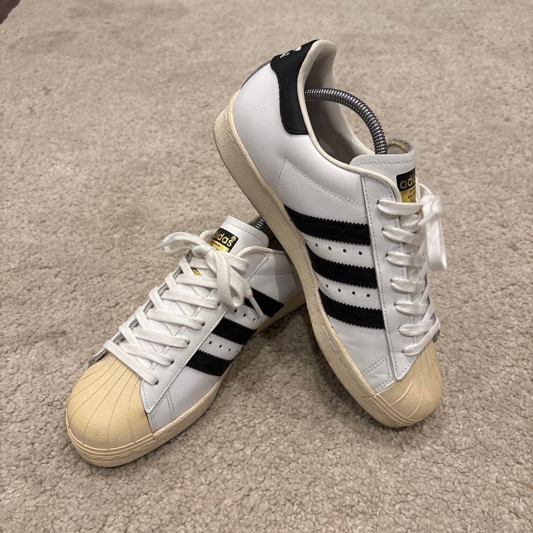 【25.0cm】Adidas Superstar 80s