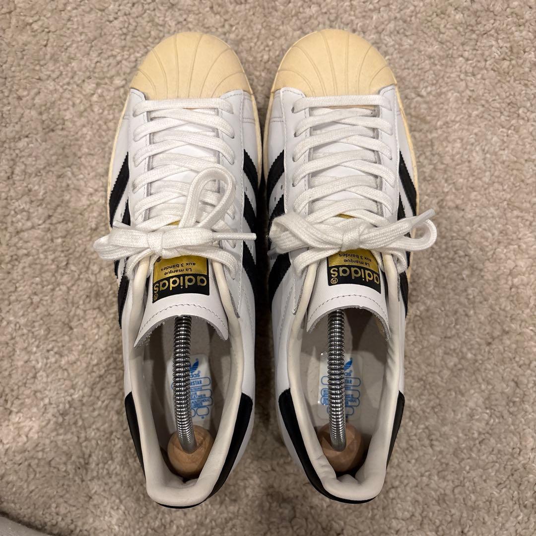 【25.0cm】Adidas Superstar 80s