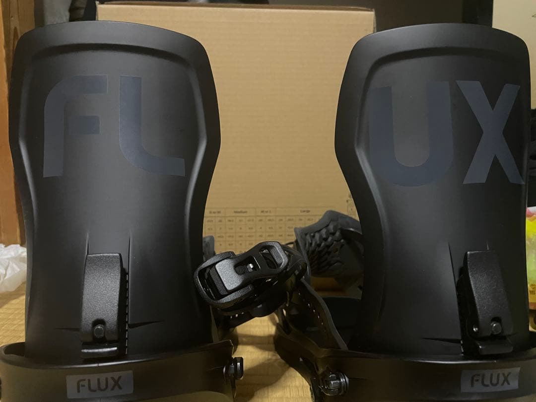 FLUX XFスノーボード ビンディング Mサイズ ブラック