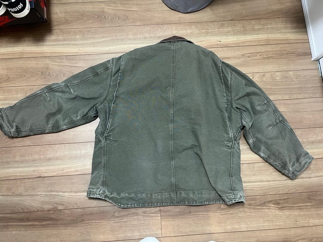 Carhartt オリーブグリーン デトロイトジャケットXL