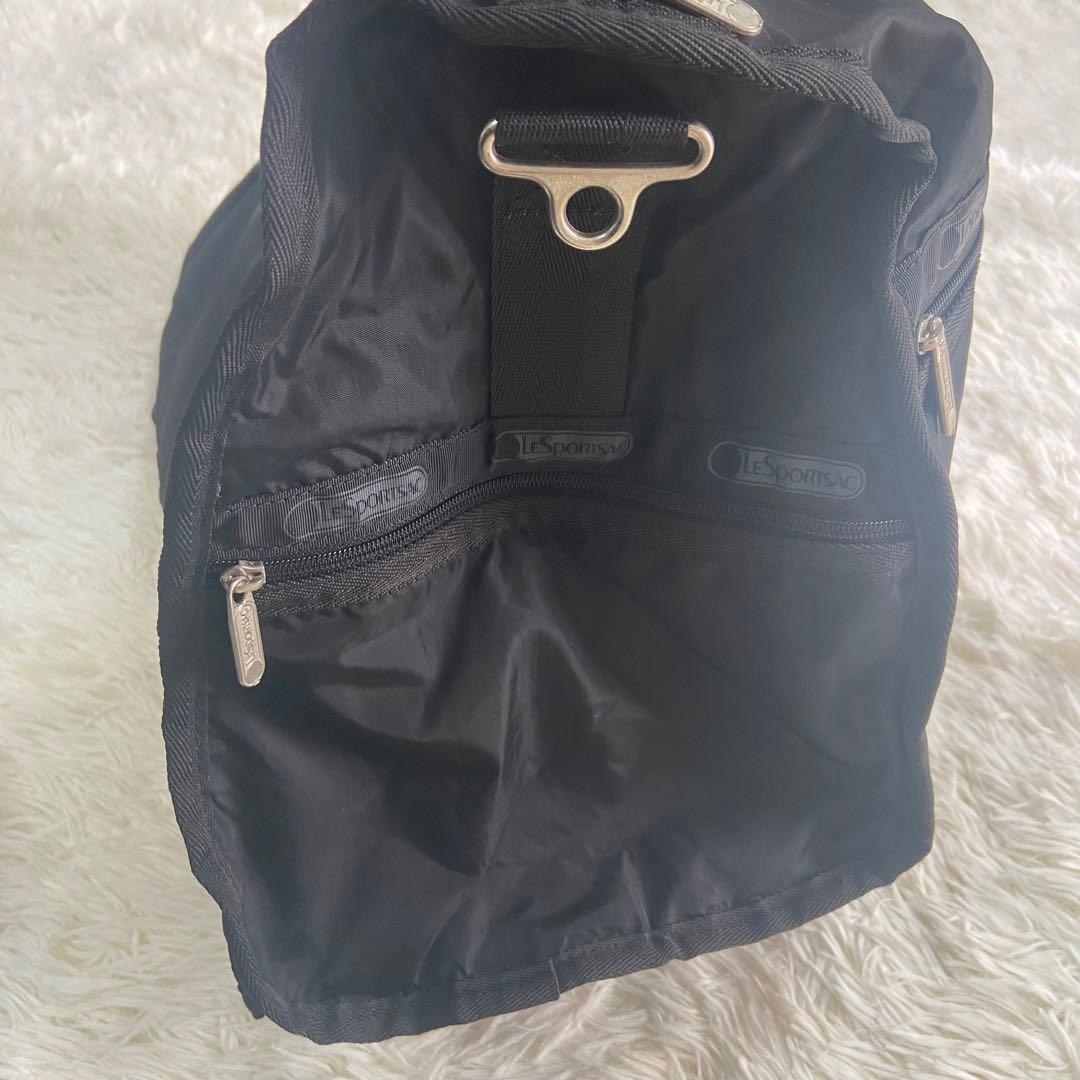 【美品】 レスポートサック ブラック　ボストンバッグ　大きめ　軽量