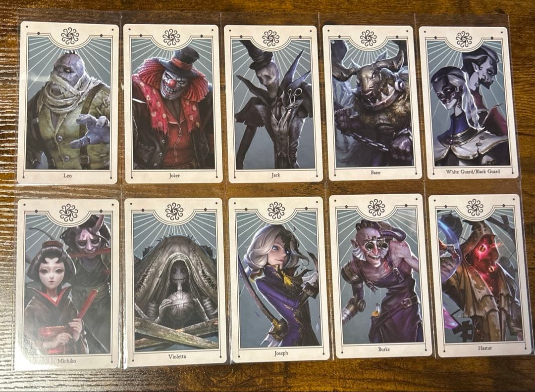 【バラ売り不可】第五人格　アルカナカードセット