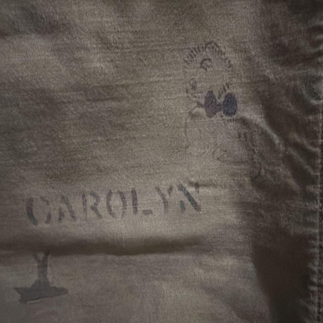 デニムアンドダンガリー らくがき カーゴパンツ カーキ 02