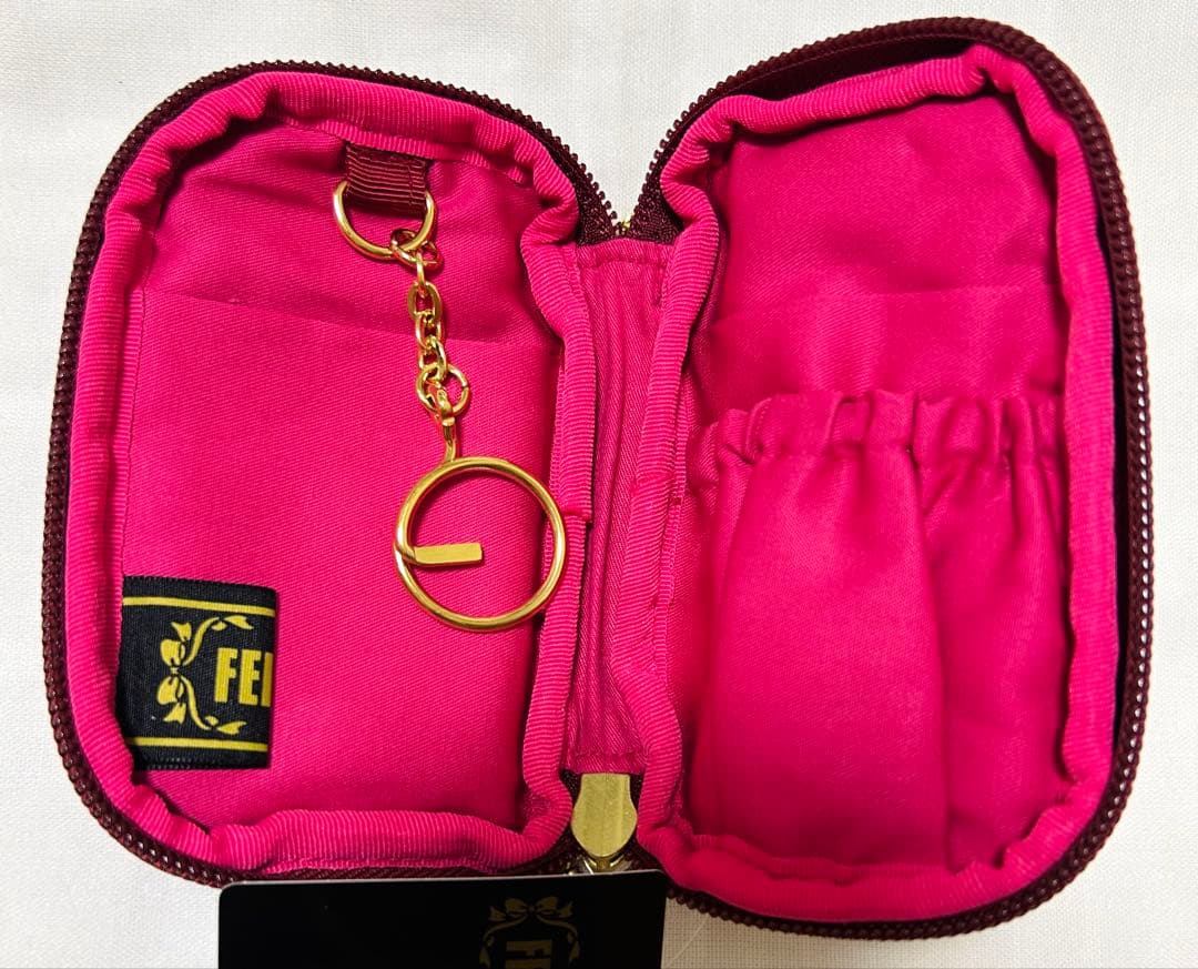 フェイラー FEILER ハイジ　キーポーチ　赤