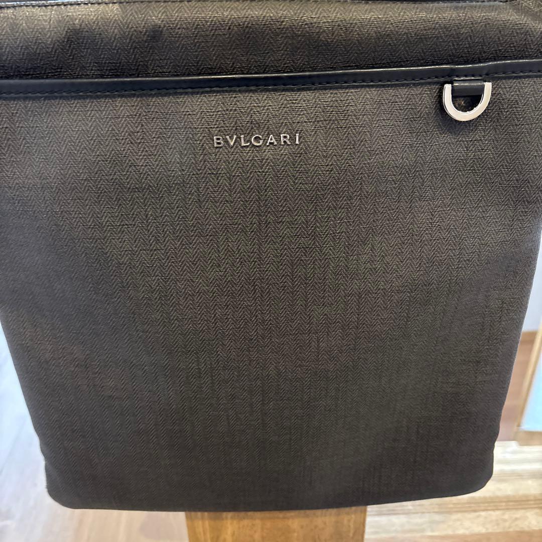 BVLGARI ダークブラウン ショルダーバッグ