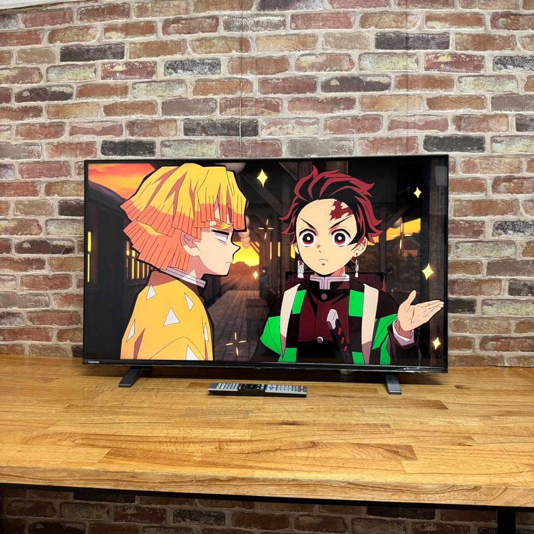 東芝 43V型 4K液晶テレビ 43C350X REGZA ネット動画アプリ対応