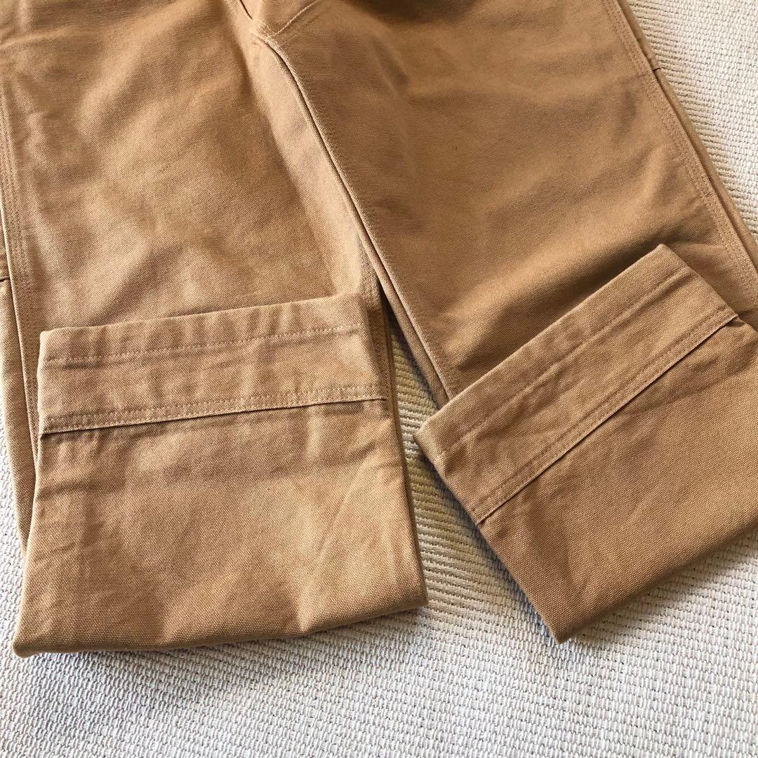 美品 カーハート オーバーオール Bib ダック ダブルニー つなぎ 30×30