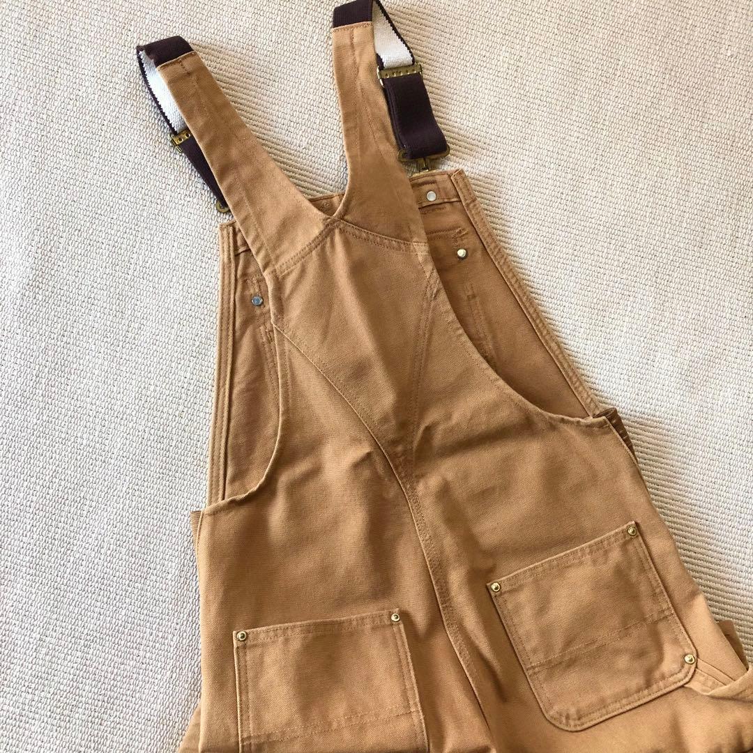 美品 カーハート オーバーオール Bib ダック ダブルニー つなぎ 30×30