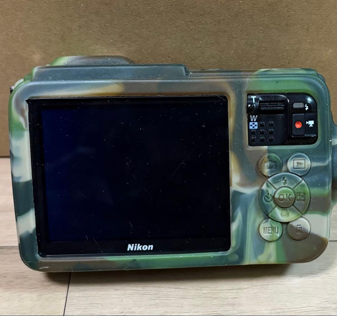 ジャンク品 　　Nikon COOLPIX AW130 迷彩