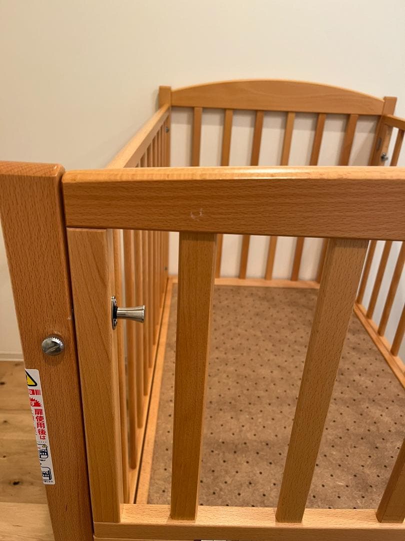 KATOJI　ツーオープン　ベビーベッド　プレミアムライン