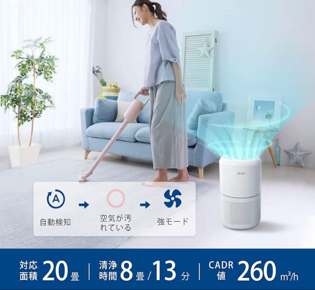【新品未使用】Levoit 空気清浄機 進級スマートモデル Core 300S