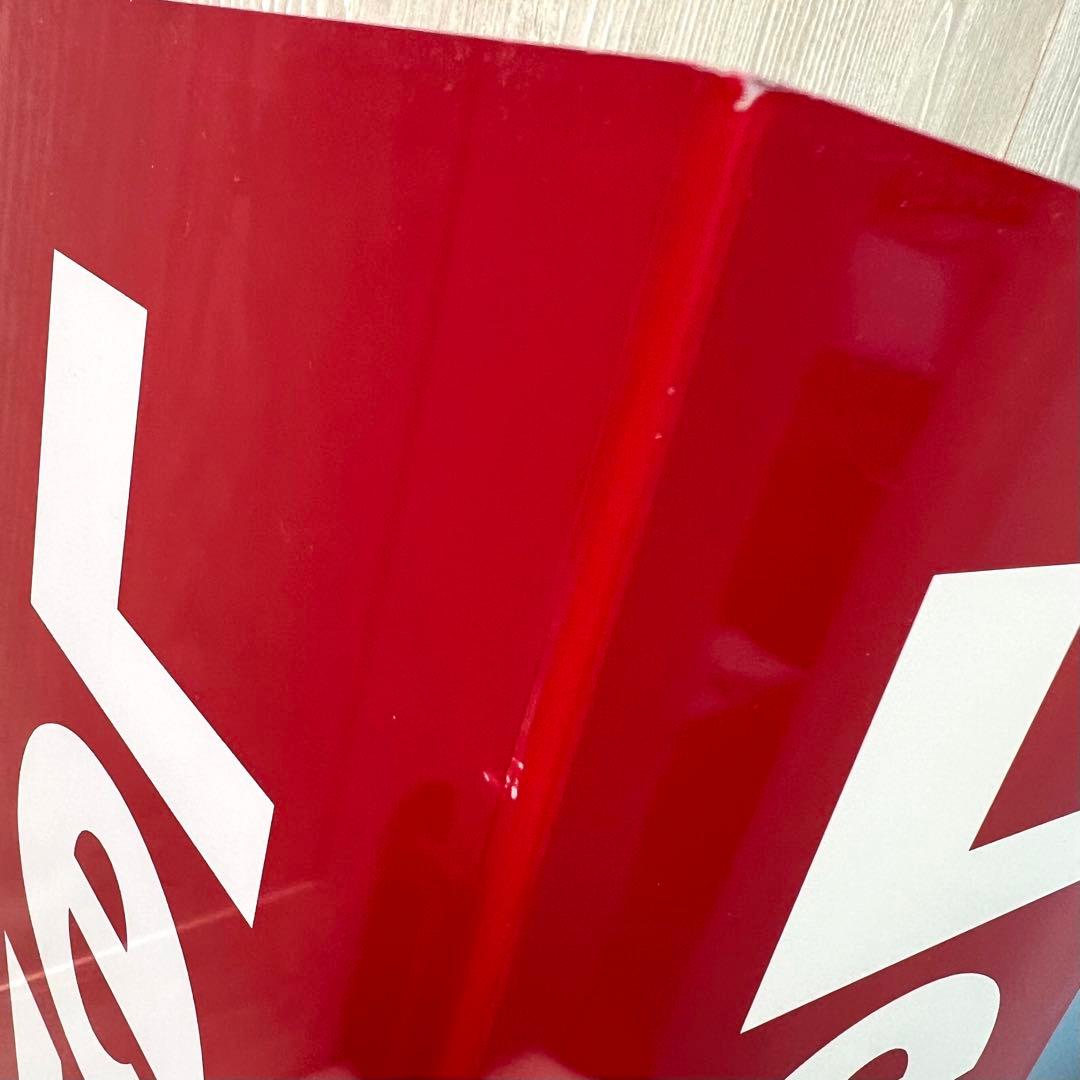 Levi's ロゴ入り赤いディスプレイスタンド 2 看板 サイン レア 非売品