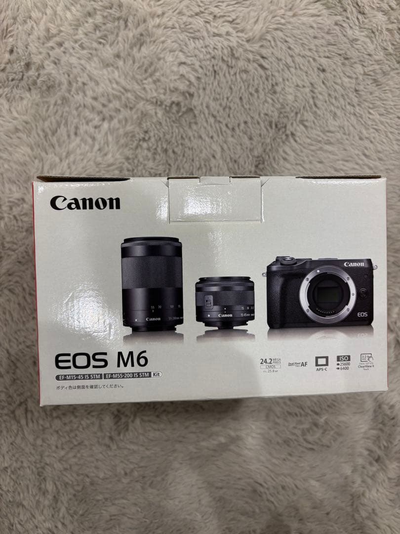 Canon EOSM6 ミラーレス一眼レフ　値下げ交渉可能