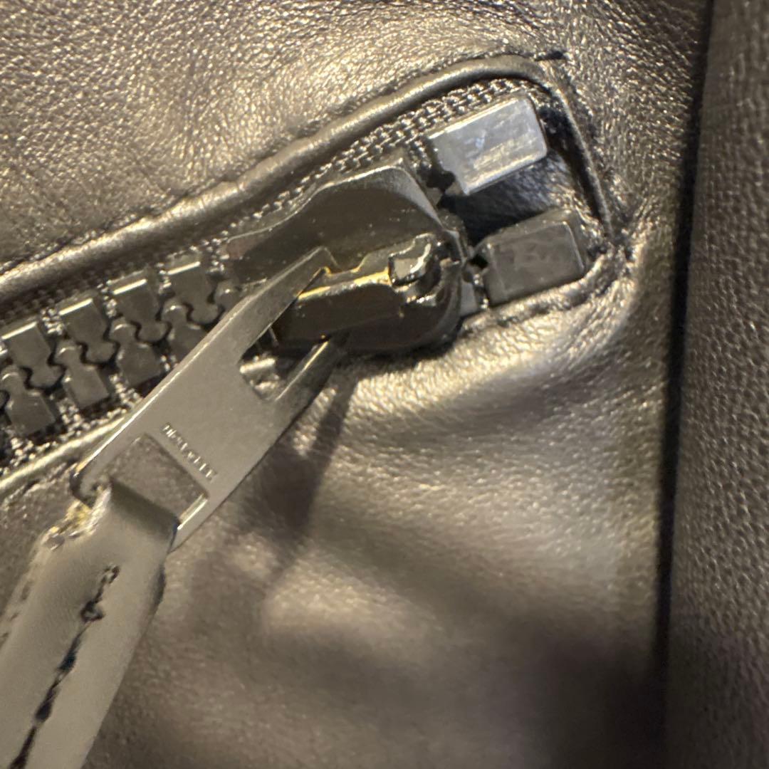 【エディ期】ディオールオム　レザージャケット　2007SS ランウェイモデル