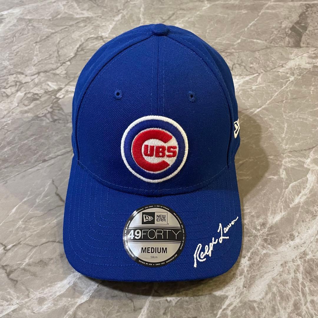 ✨新品✨超美品✨ラルフローレンカブスコラボキャップNEWERA 49FORTY