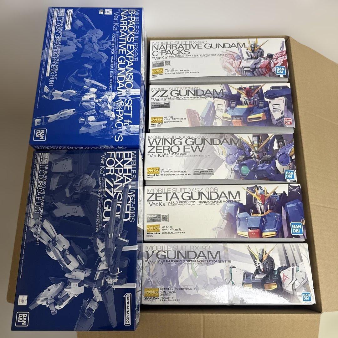 た*ま様 MG 1/100　ガンプラ　まとめ売り　Ver.Ka　セット　未組立