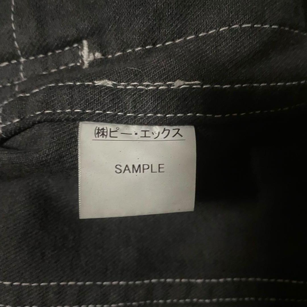 レザー切り替えジャケット ギミック grunge お兄系 ダークコア y2k