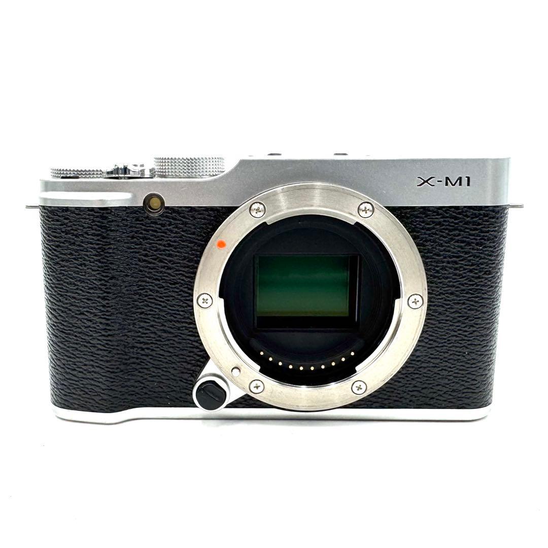 動作良好 FUJIFILM X-M1 シルバー XC 16-50mm OIS