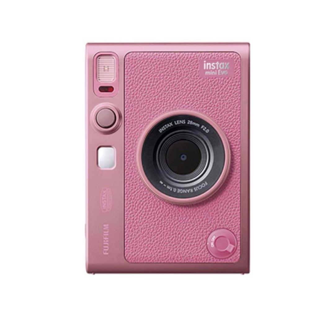 Fujifilm フジフイルム instax mini Evo PINK ピンク