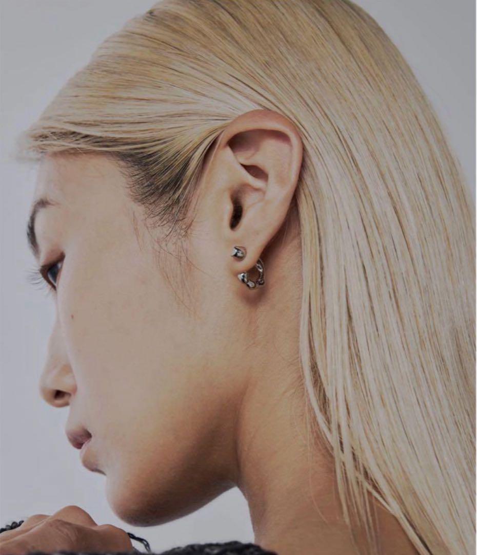 jentlouis Melt half hoop pierce 片耳　新品