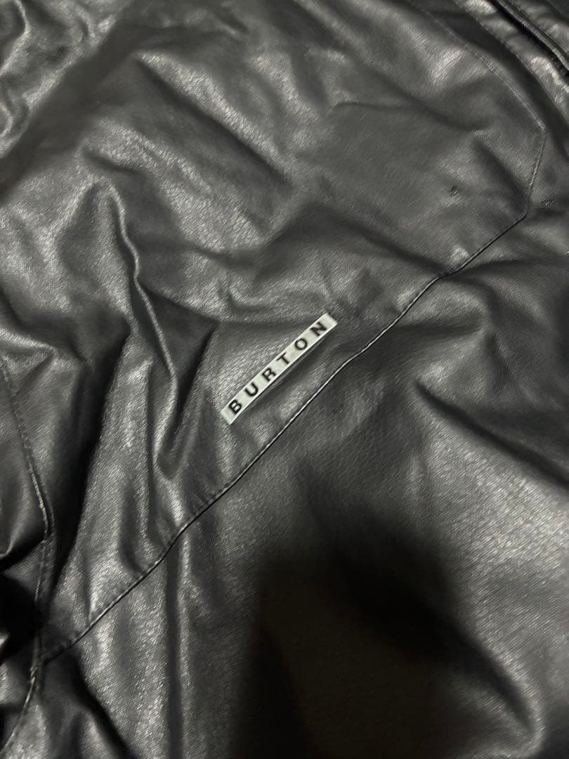 BURTON バートン スノーボード ウェア ジャケット ブラック レザー L