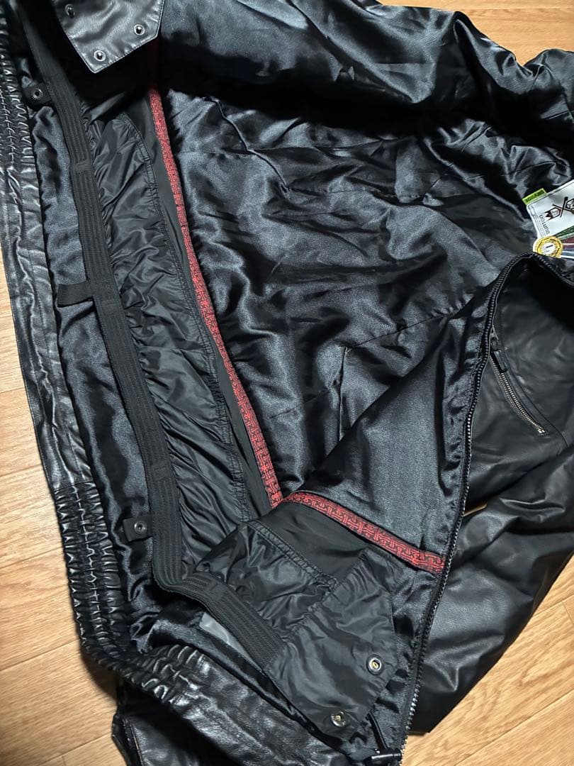 BURTON バートン スノーボード ウェア ジャケット ブラック レザー L